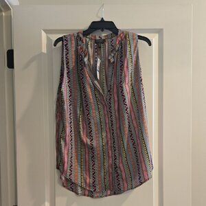 Jessica Simpson Multicolor Striped Blouse